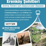 Şanlı Erenköy Direnişi ve direnişte şehit düşenler anılacak…