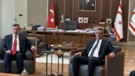 Cumhurbaşkanı Erhürman, Cevdet Yılmaz’ı kabul etti