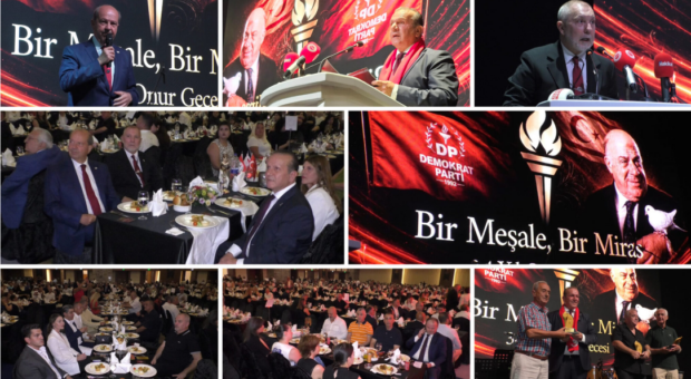 DP’nin kuruluşunun 34’üncü yıldönümü nedeniyle “Bir Meşale, Bir Miras 34. Yıl Onur Gecesi” etkinliği düzenlendi