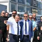 Başbakan Üstel ve Ulaştırma Bakanı Arıklı, Girne-Çatalköy yolunda incelemelerde bulundu