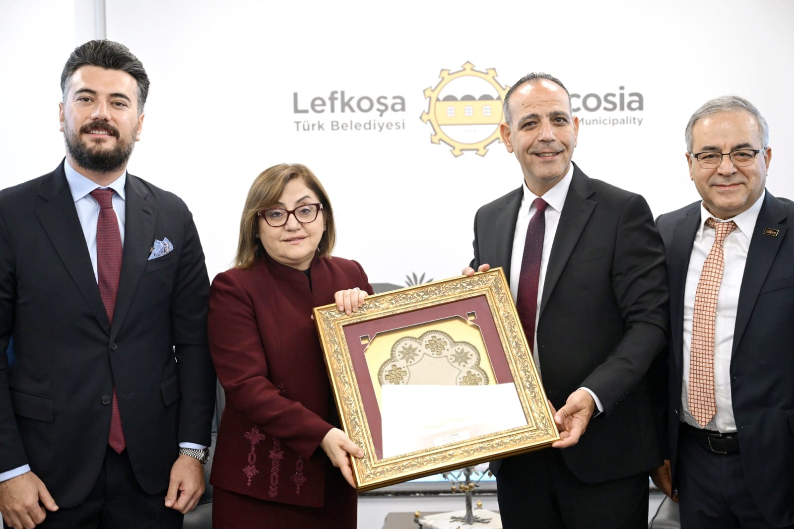 Gaziantep Büyükşehir Belediyesi heyeti LTB’yi ziyaret etti