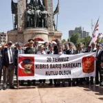 20 Temmuz Barış ve Özgürlük Bayramı Taksim’de kutlandı
