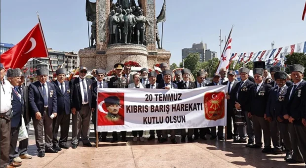 20 Temmuz Barış ve Özgürlük Bayramı Taksim’de kutlandı