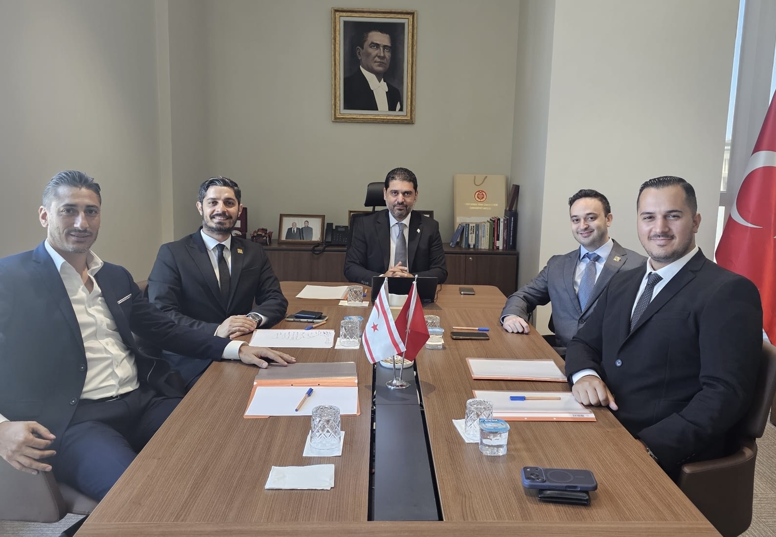 Savaşan, GİAD heyetiyle görüştü