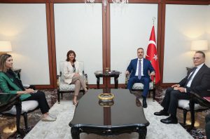 Bakan Fidan, BM Genel Sekreteri’nin Kıbrıs Şahsi Temsilcisi Cuellar ile Ankara’da görüştü