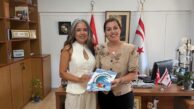 Kültür Dairesi Müdürü Akın, ilk kitabını yayımlayan Sinem Kaşifoğlu’nu kabul etti