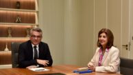 Erhürman, Holguín ile bir araya geldi