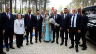 Meclis Başkanı Öztürkler Türk Dünyası Uluslararası Aba Güreşi Finallerini izledi
