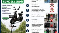 Elektrikli scooterler ve E-mopedin trafikte kullanımında düzenleme yapıldı…