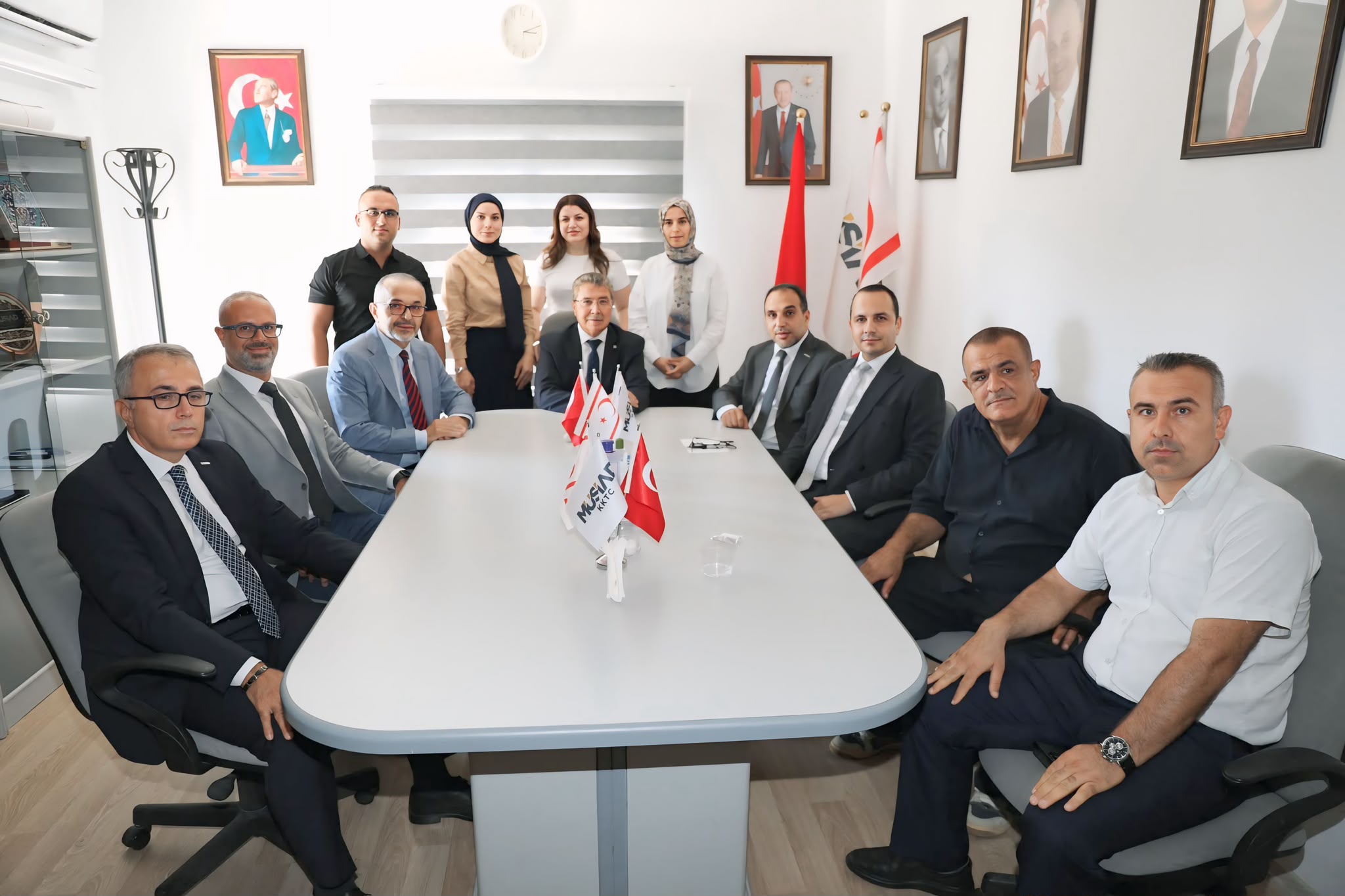 Başbakan Üstel, MÜSİAD’ı ziyaret etti
