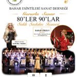 “80’ler 90’lar Saklı Şarkılar Konseri” ertelendi