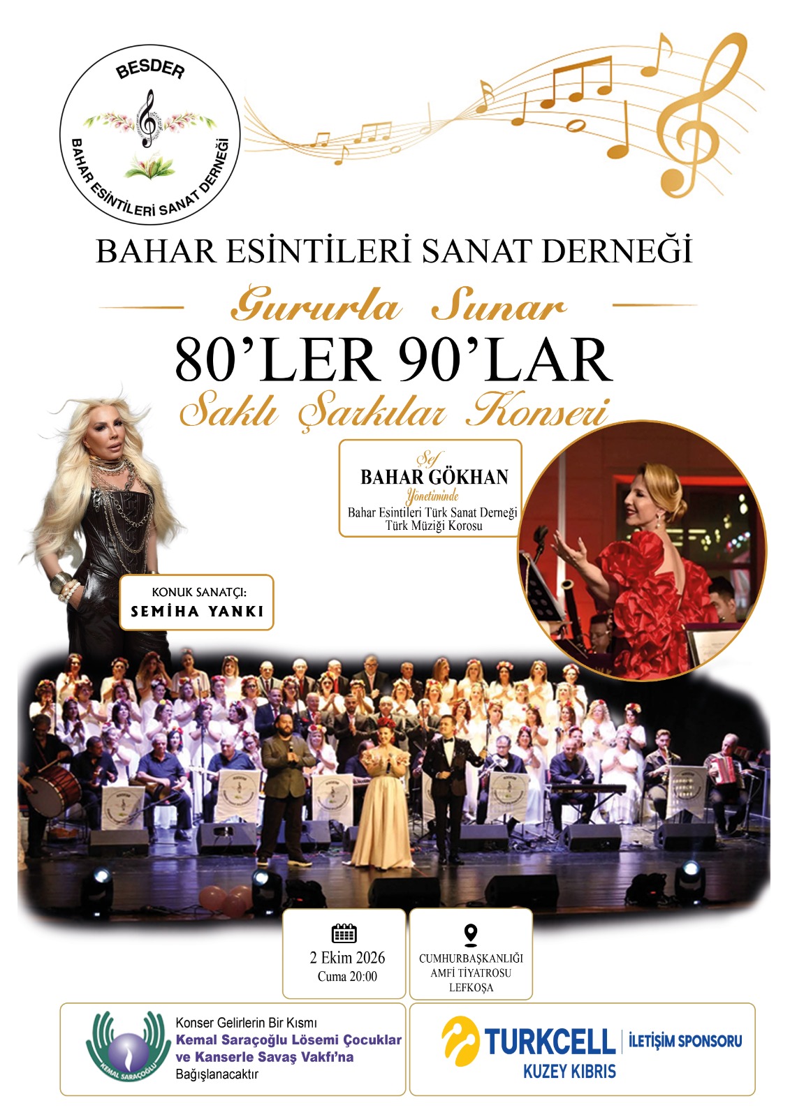 “80’ler 90’lar Saklı Şarkılar Konseri” ertelendi
