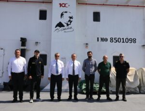 “Optimus Prime gemisi batık alanına ulaşarak çalışmalara başladı”