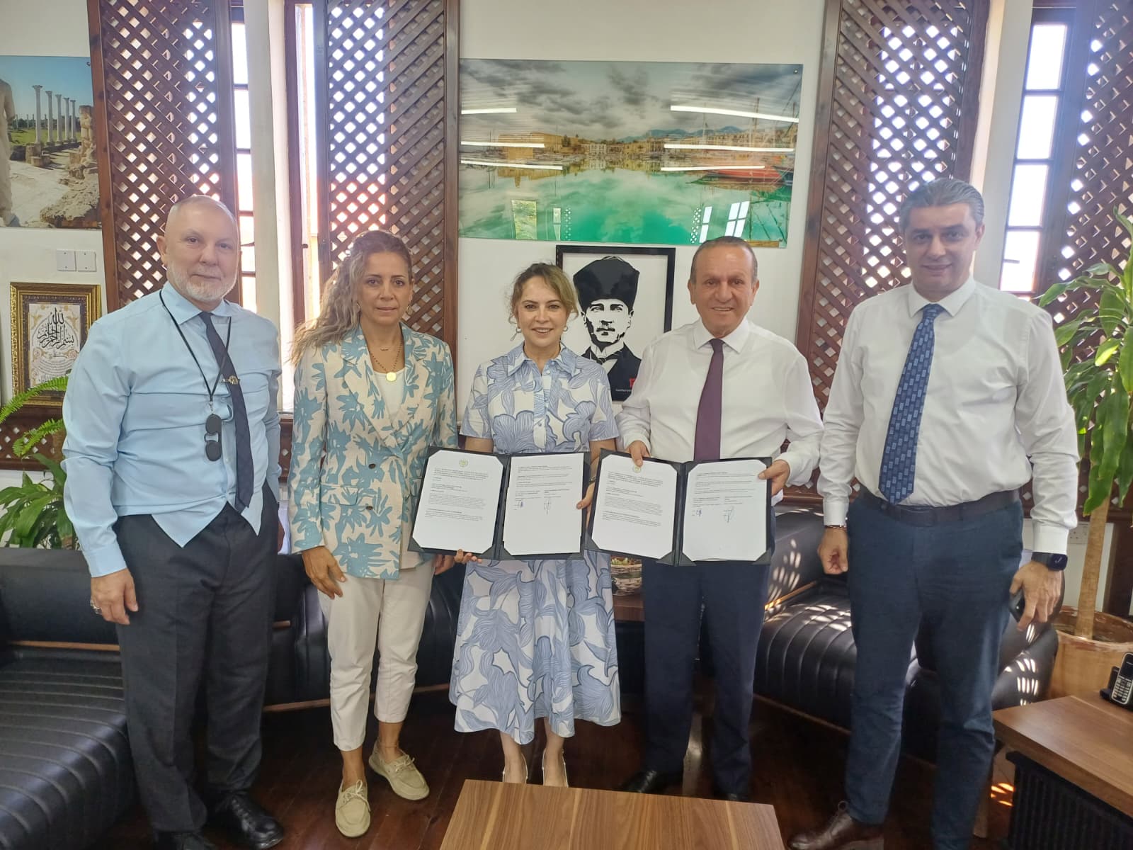 Girne Bandabulya Gastronomi ve Kültür Evi Projesi kapsamında protokol imzalandı