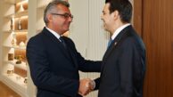 Cumhurbaşkanı Erhürman, TİKA Başkanı Eren ve beraberindeki heyeti kabul etti