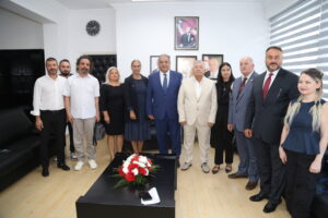 Sucuoğlu, Taekwondo Federasyonu heyetini kabul etti
