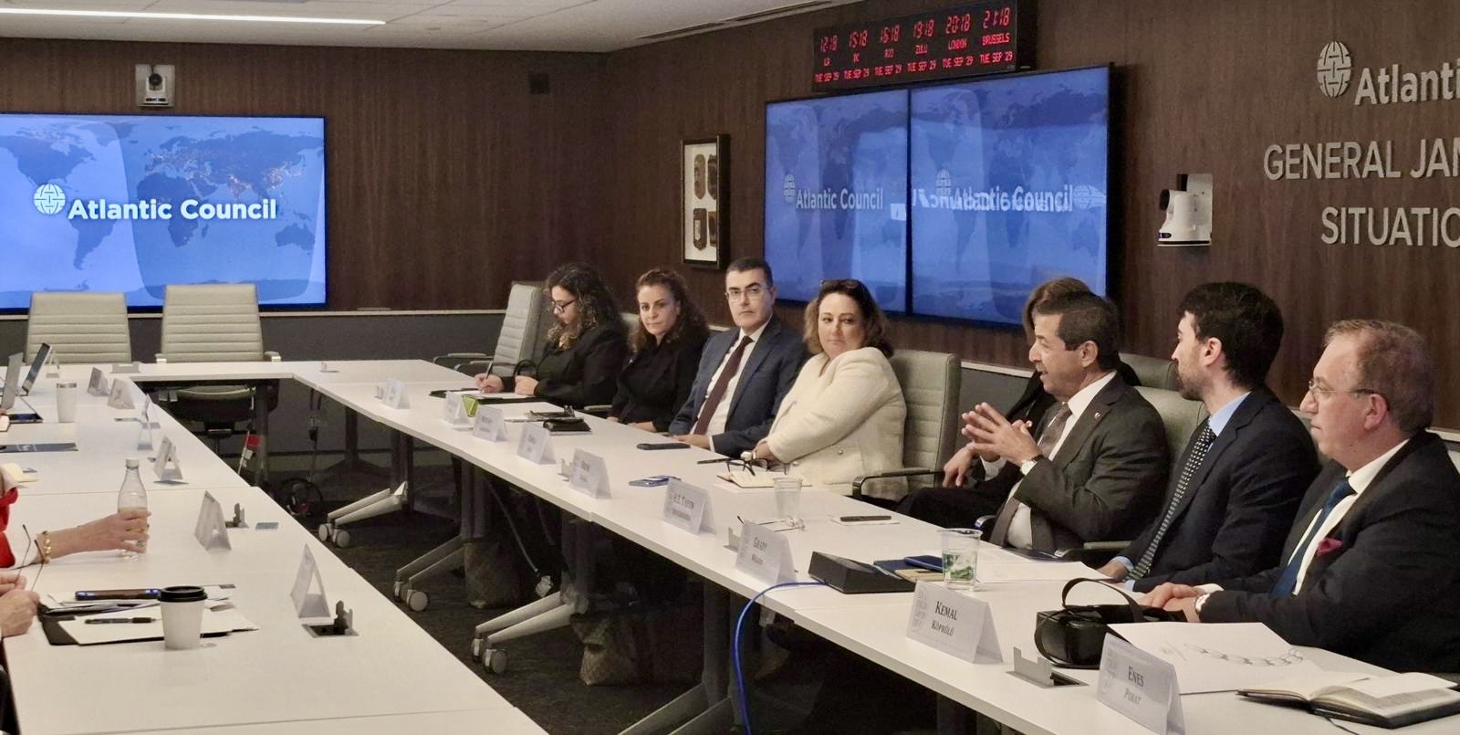 Bakan Ertuğruloğlu Washington’da düşünce kuruluşlarıyla temaslarda bulundu