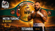 DEMİR YUMRUK METİN TURUNÇ, WCB KEMERİ İÇİN KASIMDA RİNGE ÇIKIYOR