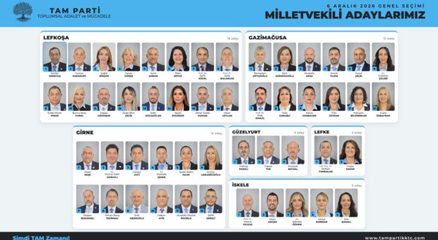 TAM Parti 50 milletvekili adayını açıkladı